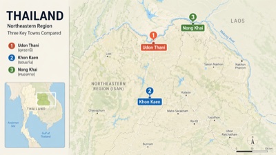 Udon Thani Vs Khon Kaen Vs Nong Khai Where To Live In Isaan 2026
